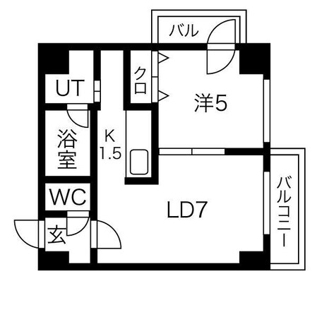 ラ・ヴィスタ行啓通りの物件間取画像